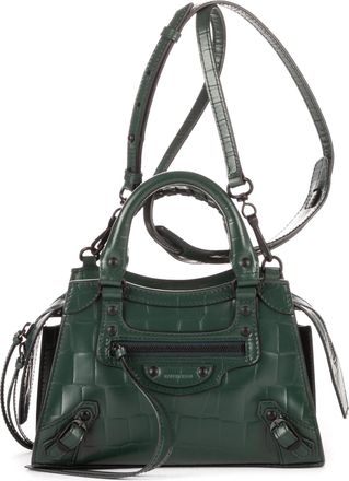 Balenciaga Pre-owned Womens Neo Classic City Handbag - Green - One Size
