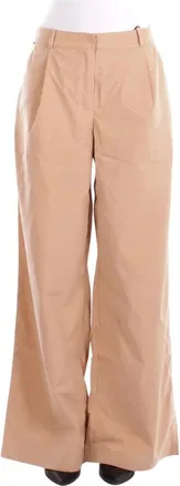 K-Way Broeken, Dames, Beige, L, Wijde broek
