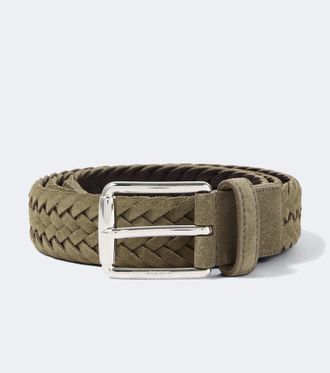 Tod's Braided suede belt