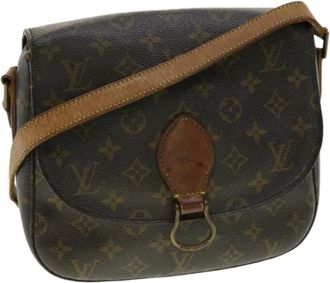 Louis Vuitton Pre-owned Canvas Cross Body Bag - Dames - Vintage Schoudertas - Bruin - ONE Size - Vintage