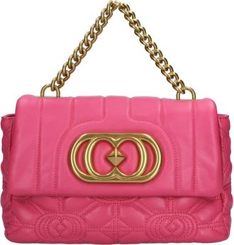 La Carrie Tassen.. Fuchsia - Dames - Handtassen - Roze - ONE Size - Leer - Tassen
