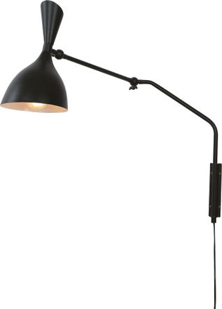 Luce-Ambiente-Design Morgan Black Etal Wall Sconce (1xe27)