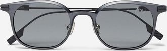 Ermenegildo Zegna Oval Sunglasses
