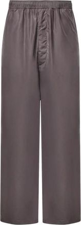 Maison Margiela Broeken, Heren, Bruin, S, Wide Broeken