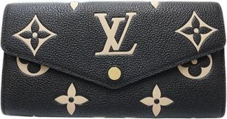 Louis Vuitton Pre-owned Wallets, female, Black, Size: ONE SIZE Pre-owned Canvas Wallet