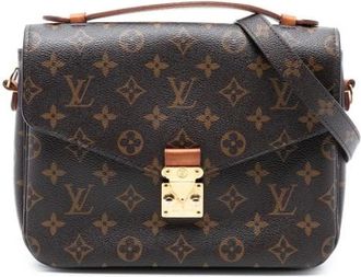 Louis Vuitton Pre-owned Cross Body Bags, female, Brown, Size: ONE SIZE Pre-owned Fabric Cross Body Bag