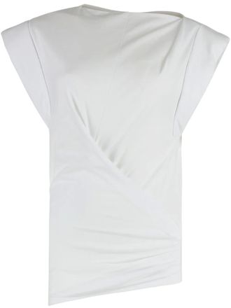 Isabel Marant Maisan T-shirt - women - Cotton - S - White