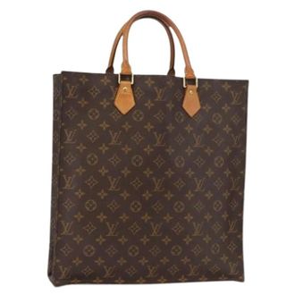 Louis Vuitton Pre-owned Tote Bags, female, Brown, Size: ONE SIZE Pre-owned Canvas Tote Bag