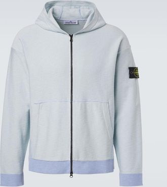 Stone Island Compass cotton-blend hoodie