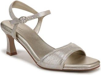 Naturalizer Grace Ankle Strap Sandal in Warmsilver at Nordstrom, Size 7.5