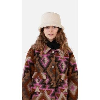 Barts teddy bucket hat ecru