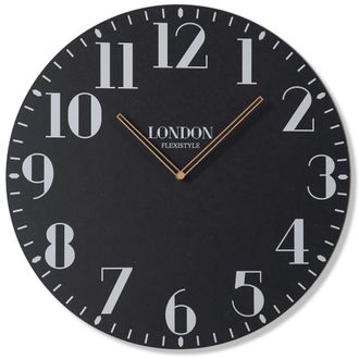 OEM Reloj De Pared Retro Grande De Londres, 50 Cm