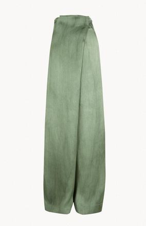 Cortana Elea Broeken - Dames - Broeken - Groen - 2XS - Leer - Broeken
