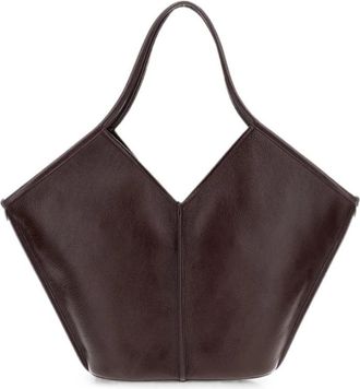 Hereu Burgundy Calella Large Tote