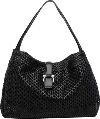 Ferragamo Black Tote Bag
