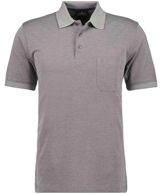 Ragman Longshirt RAGMAN, Herren, Gr. 106, silber (silbergrau), Baumwollmischung, ohne Ausschnitt, Shirts Longshirt