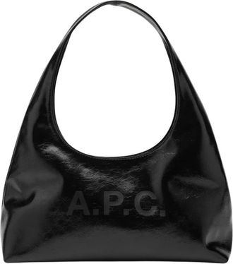 A.P.C. Schoudertas - Dames - Schoudertassen - Zwart - ONE Size - Polyester - Tassen