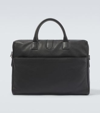 Canali Leather briefcase