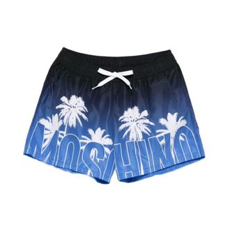 Moschino Beachwear, male, Blue, Size: S Moschino Sea clothing