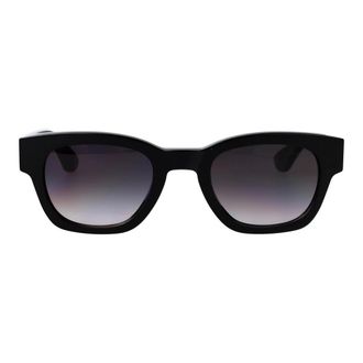 Alexander McQueen Am0530S Zonnebril - unisex - Accessoires - Zwart - Maat: 49 MM