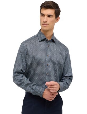 Eterna business overhemd Eterna Modern Fit blauw