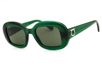 Ferragamo SF2038SE 317 Transparent Green/Green Grey