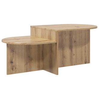 vidaXL Mesa De Caf&eacute; Roble Artesanal 100 X 50 X 40 Cm Vidaxl