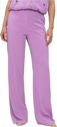 Ydence Ydence, Broeken, Dames, Paars, XL, Polyester, Pants Solange Tall