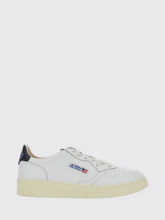 Autry Sneakers Medalist Low in pelle di vitello liscia con punta traforata