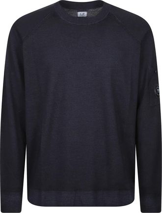 C.P. Company CP Company Truien - Heren - Ronde hals truien - Blauw - L - Truien & Vesten