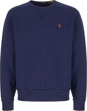Polo Ralph Lauren RL Fleece Sweatshirt - Heren - Sweatshirts - Blauw - XL - Katoen - Hoodies & sweatvesten