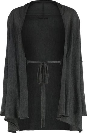 Alberta Ferretti Cardigan con nodo - Grigio