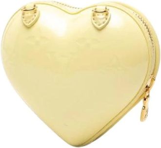 Louis Vuitton Pre-owned Mini Crossbody Bag - Dames - Vintage Mini Tas - Geel - ONE Size - Leer - Vintage