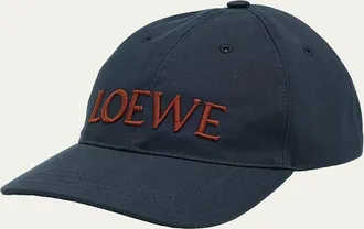 Loewe x Paulas Ibiza Embroidered Canvas Cap
