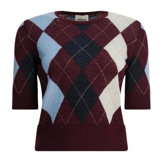 Khaite Round-neck Knitwear, female, Multicolor, Size: M Anders Top