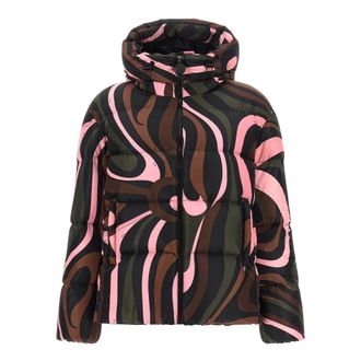 Pucci Chaqueta de plum&oacute;n con estampado Marmo - Jackets - Mujer - Multicolor - S