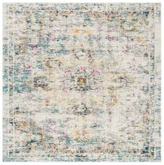 Safavieh Alfombra gris/dorado 201 x 201 cm