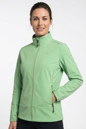 Sch&ouml;ffel Softshelljacke SCH&Ouml;FFEL Softshell Jk Style Mirusha WMS, Damen, Gr. 34, sprint crisp, Obermaterial: 100% Polyester, Jacken Softshelljacke