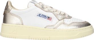 Autry Sneakers Autry Medaglia Donna Pelle Bianco/Platino