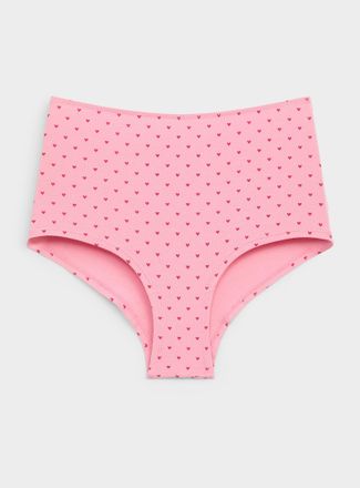 Miiyu Womens Minimalist high-waist boyshort Organic cotton