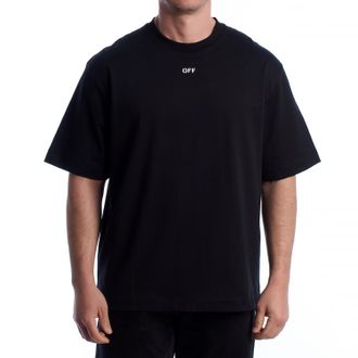 Off-white Heren Korte Mouwen T-Shirt Scribble Diags 44MAA120G5J00E1001