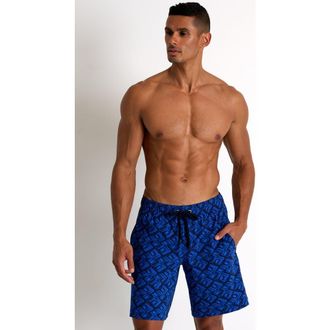 Shan Long fit stretch swim trunks in Print at Nordstrom, Size Xx-Large