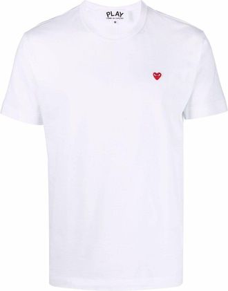 Comme Des Gar&ccedil;ons u T-shirt Small Red Emblem Knit