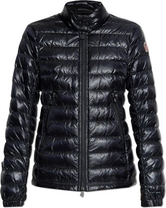 Moncler Grenoble Day-Namic Jacket - Dames - Gewatteerde jassen - Zwart - XS - Leer - Jassen