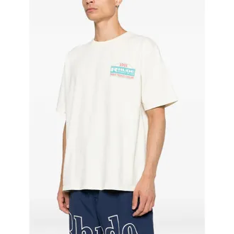 Rhude Graphic Print Cotton T-Shirt - White