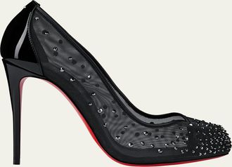 Christian Louboutin Bridela Strass Red Sole Pumps