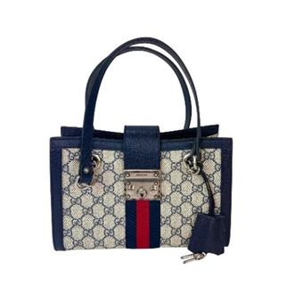 Gucci Pre-owned Vintage Handtas - Dames - Pre-owned - Veelkleurig - Maat: ONE Size Leer