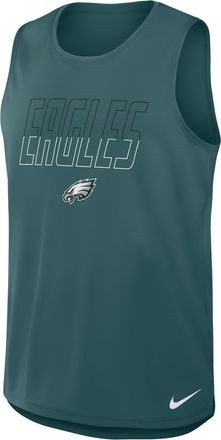 Nike Philadelphia Eagles Nike Mens Dri-FIT NFL Tank Top in Green | 045R3JD86-YPB