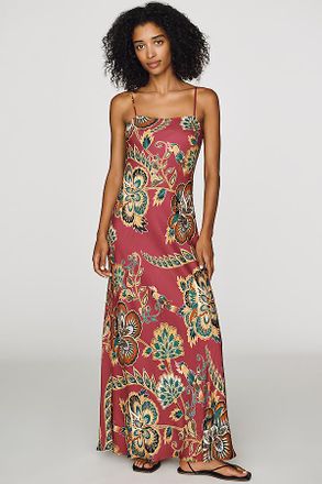 Farm Rio x Anthropologie Maxi Slip Dress