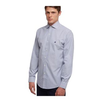 Brooks Brothers Hombre, Camisas, Azul, Talla: S